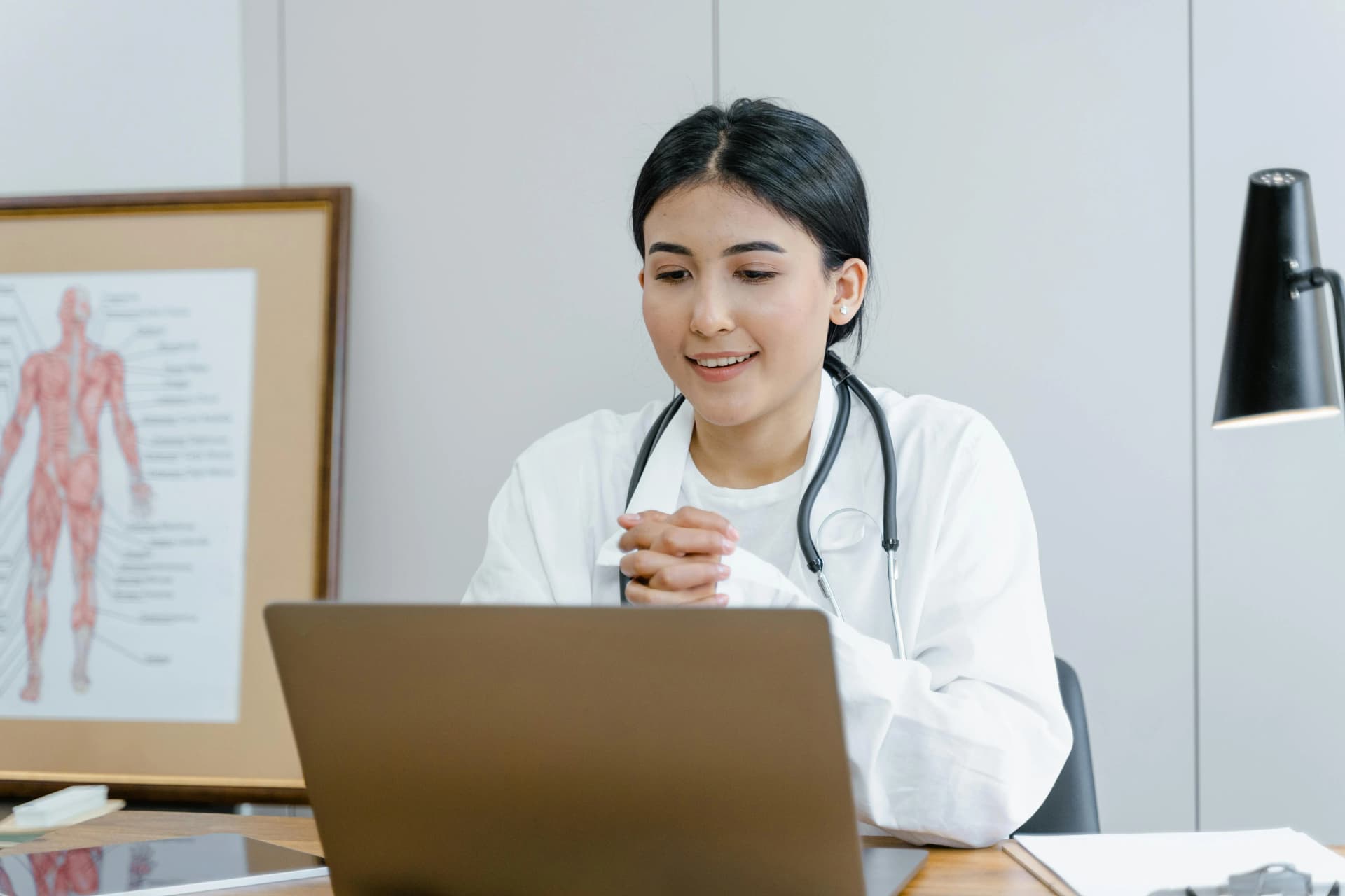 Oana provider reviewing a patient intake