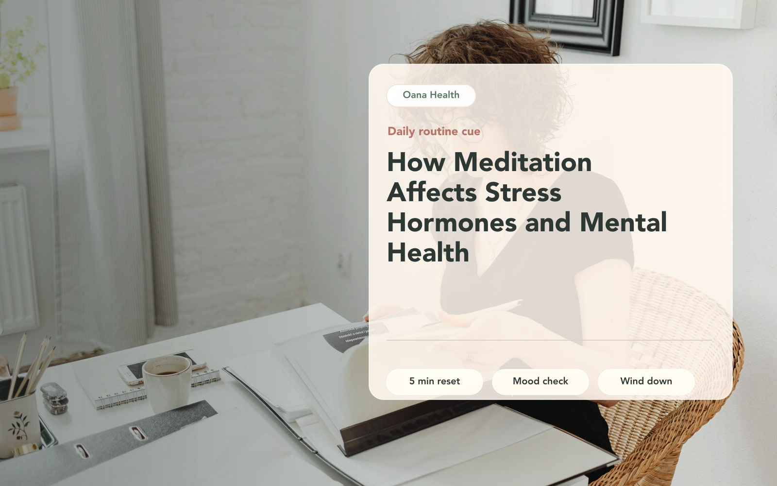 How Meditation Affects Stress Hormones and Mental Health
